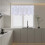 Cortinas de linho e algodão branco translúcido com franjas, 45,7 x 132,8 cm (18 x 52 polegadas), com pregas francesas, que filtram a luz e garantem 7