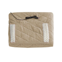 Electric Heated Blanket for Outdoor Activities, Portable Winter Throw Blanket with Soft Crystal Velvet – No Battery Included, Yellow