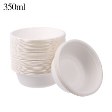 50-częściowe białe miski papierowe 220/350/500 ml