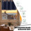 Thermal Blackout Kitchen Curtains - Light Blocking Grommet Top Window Panels (1429 Inch, Navy) 6