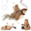 Jouet pour chat oiseau battant des ailes – Peluche interactive, USB 1