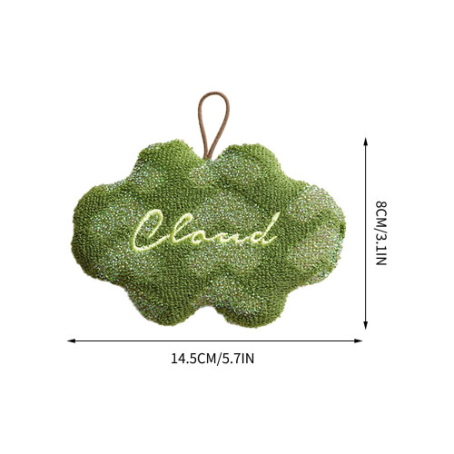 Vintage broderad kökssvamp – förtjockad