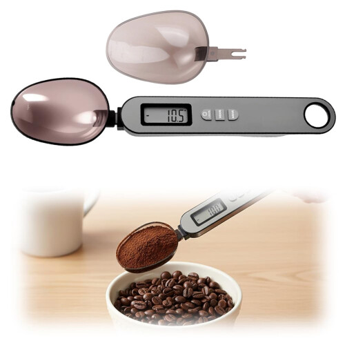 Ψηφιακό κουτάλι μέτρησης 500g / 0.1g με οθόνη LCD