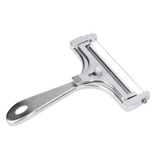 1PC Stainless Steel Wire Cheese Slicer, Adjustable Thickness Handheld Cheese Cutter, Butter Slicer Cutting Tool Kitchen Accessories 6inch