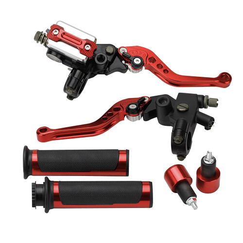 Motorcycle Handlebar Brake & Clutch Levers Set 7/8" 22mm Universal 2