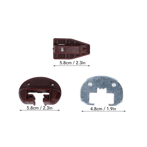 Kit di guide per cassetti Rite Trak II - lega di alluminio 1