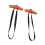 2 Stück hornförmige Pull-Up-Griffe aus Nylon, orange 9