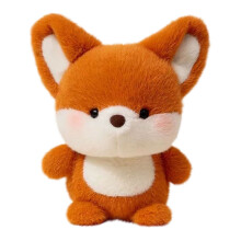 Renards en peluche, animaux en velours doux et mignons, jouets, poupées, cadeaux, décorations pour la maison et le bureau, 23 cm, marron