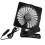 4Pièces Ventilateur De De Rotatif ABS Noir 2