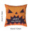 Ensemble de housses de coussin d'Halloween – Motif citrouille, 2