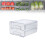 Stackable Fridge Organizer Drawers with Lids & Drain Tray – Compatible with C-Size Refrigerators 2