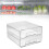 Stackable Fridge Organizer Drawers with Lids & Drain Tray – Compatible with C-Size Refrigerators 4