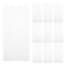 100Pcs Clear Plastic Washi Tape Dispensers Convenient Tape Holders