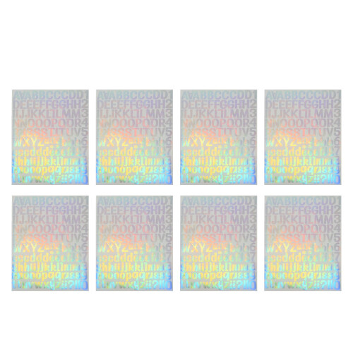 Holografische Vinyl Aufkleber, Selbstklebend, 1