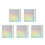 Holografische Vinyl Aufkleber, Selbstklebend, 4