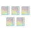 Holografische Vinyl Aufkleber, Selbstklebend, 6