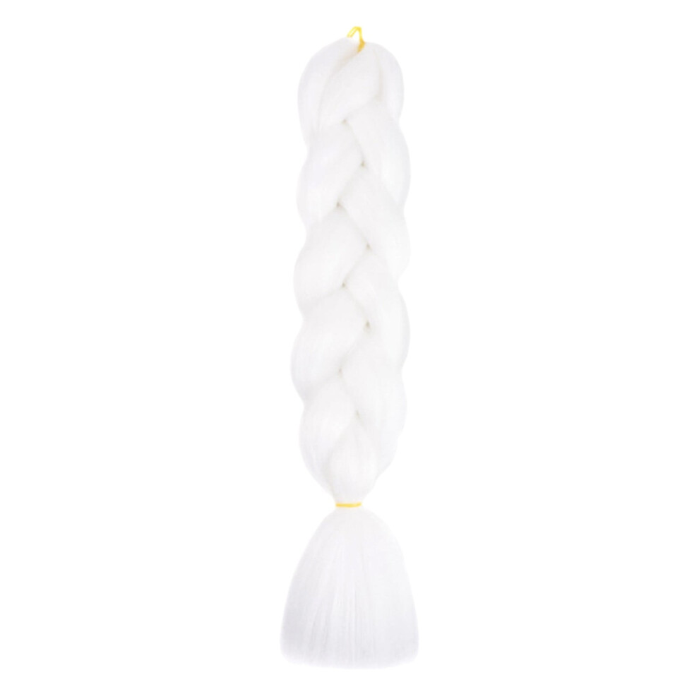 Unisex 24 Inch Heat-Resistant Synthetic Braiding Hair Â 100G