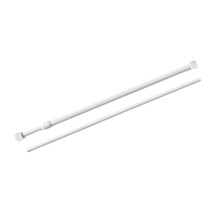 Tension Rods Shower Curtain Rod Adjustable from 17 to 42Inches Ideal for Bathroom Doorway Use Bathroom Accessories