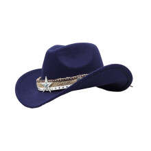 Felnőtt cowboy kalap bohém kalapkötél díszítéssel női western cowboy kalap modellbemutató cowboy kalap fotózáshoz