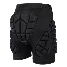Padded Snowboarding/Skiing Shorts for Women & Men – Hip Protection, Impact Crash Pants, 3XL, Compatible with Skiing & Skating