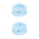 2Rolls Smooth Polyester Baby Boy Ribbon for Creative Crafts & Wrapping 7