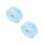 2Rolls Smooth Polyester Baby Boy Ribbon for Creative Crafts & Wrapping 10