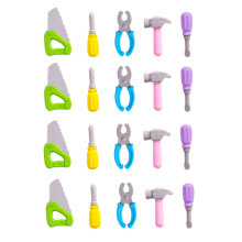 8Sets Assorted Erasers Tpr Cartoon Repair Tool for Students