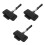 3Stk Tragbarer Sandwichgrill Mit Hitzeresistentem Griff, Klappfunktion 4