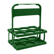 Porte-gobelet réutilisable avec poignée pour DoorDash, porte-gobelet portable, porte-boissons pliable avec plateau pour fêtes et restaurants