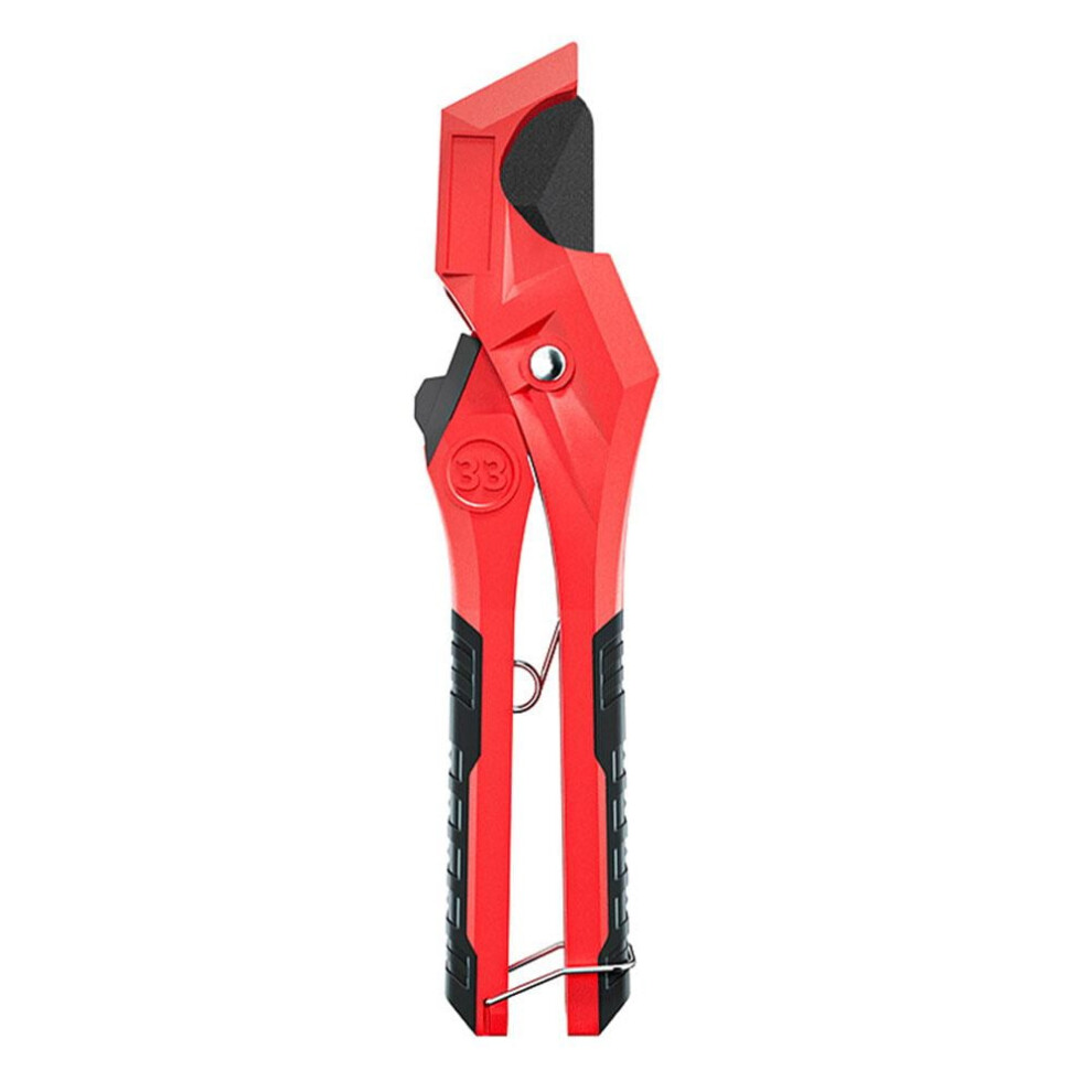 Heavy-Duty Ratchet Pvc Pipe Cutter (Sk5 Steel), Cuts Pex/Pvc/Ppr/Plastic Hoses, 45Â135Mm, For Home & Pro Use 9405492062931