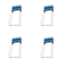 Clips para tazones de acero inoxidable, paquete de 4, 7.1 pulgadas