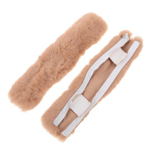 8Pièces Protectrice Sac Bandoulière Marron Peluche