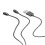 Intelligent brillelader 2,5 mm 2-pinners 28 cm 1