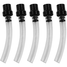 5 Pack Motorcycle Gas Cap Red, Two-way Breather Tube Vent Hose, Vent Tube for Dirt Bike Pit Bike ATV All Off-road Motorcycles