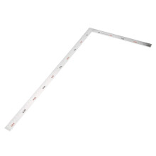 Stainless Measure Ruler L Shape Right Angles Ruler 1.2 mm Thickness Layout Template Tool 90 Degree Framing Square Ruler