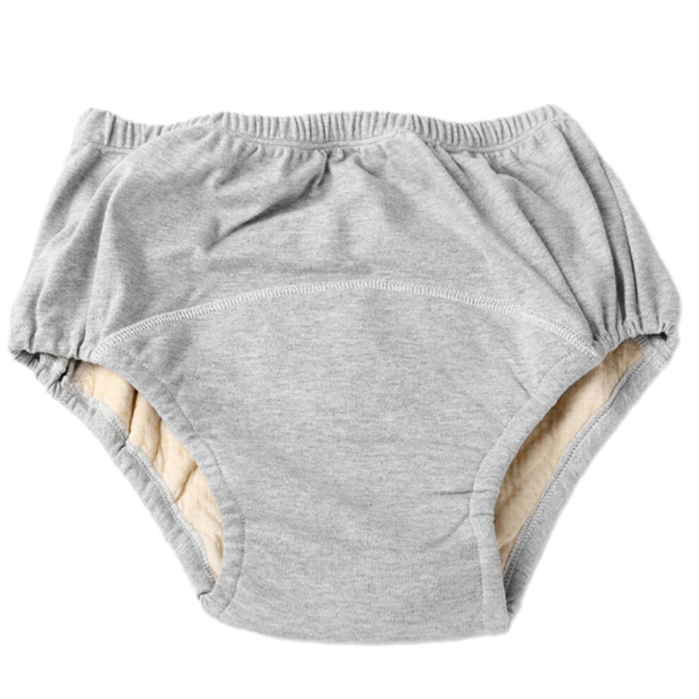 Incontinences Briefs Soft Breathable Cotton Absorbent Underwear Leakproof Cloth Diaper Pants Washable Briefs For Adults