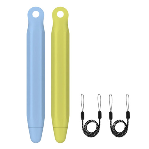 Caneta Stylus Infantil com Design Ergonômico em Silicone e Cordão