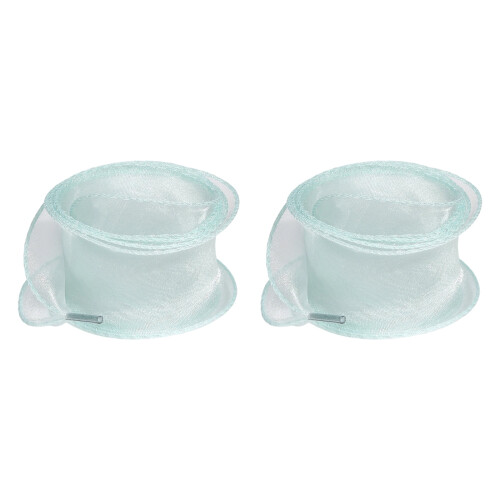 Lásaí bróg organza leathan cothrom 140cm  35mm