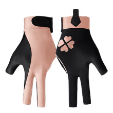 1Pc left hands snookers Cue Sport Glove 3 Open Finger Billiards Glove snookers Billiard Pool Glove Billiard Accessory