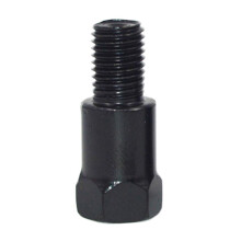QenASHaing 10mm to 10mm Motorcycle Mirror Adapter Bolt, Steel, Anti-Clockwise Fit, Easy Install – Compatible with Standard Motorbike Mirrors
