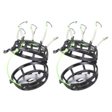 String Hook Fishing Baits Cage 6 Hook Anti-Bottom Fishing Rig Professional Line Group Feeder Sinkers Fishing Equipment
