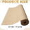 Kraft Paper Roll Brown Recycled 17"x400" 2 Rolls 3