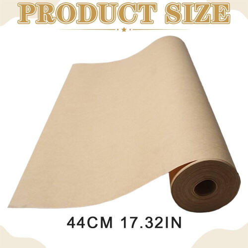 Kraft Paper Roll Brown Recycled 17"x400" 2 Rolls 2
