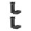 4Pièces Moules Graphite Pour Lingots Métaux Couleur 10