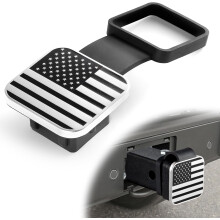 2-Zoll-Gummiabdeckung für Anhängerkupplung mit amerikanischem Flaggenmotiv
