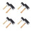 8Pièces Rouleaux Bois Multi Caoutchouc Pour Impression 4
