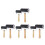 8Pièces Rouleaux Bois Multi Caoutchouc Pour Impression 6