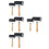 8Pièces Rouleaux Bois Multi Caoutchouc Pour Impression 9