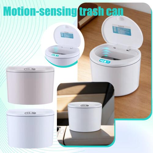 Motion Sensor Trash Can USB Rechargeable 2L