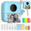 Mini draadloze thermische stickerprinter met 1 rol papier 1